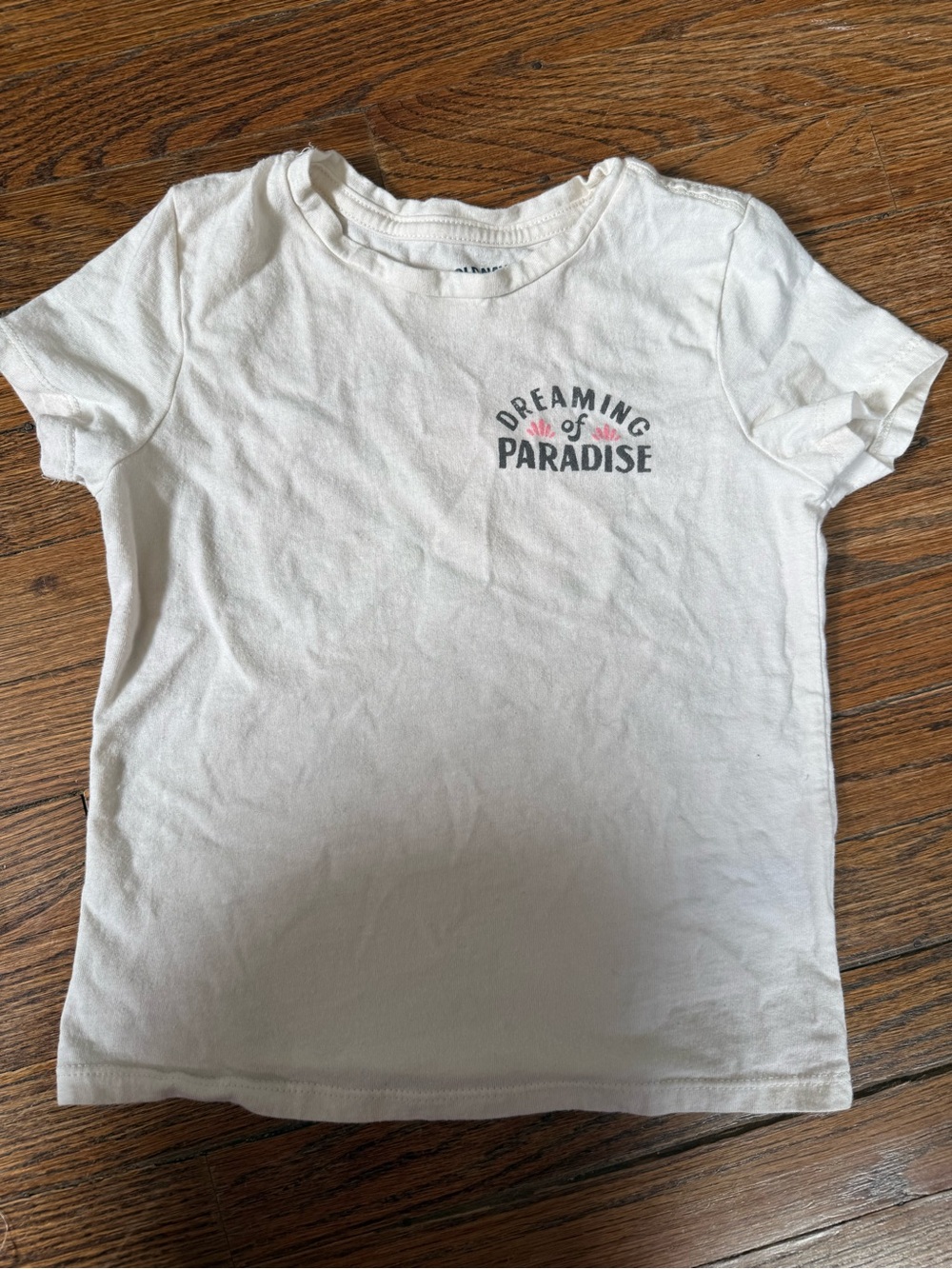 Girls Dreaming of Paradise White T‑Shirt